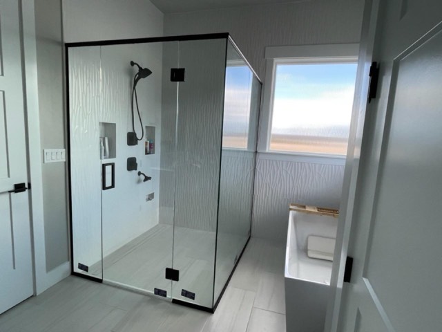 Frameless Shower Enclosure