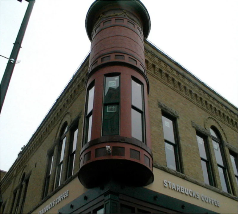 Historical commercial building in boise
