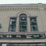 Historical building in boise windows